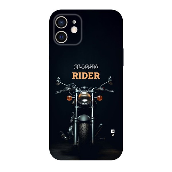 Classic RIder Back Case for iPhone 12 Pro